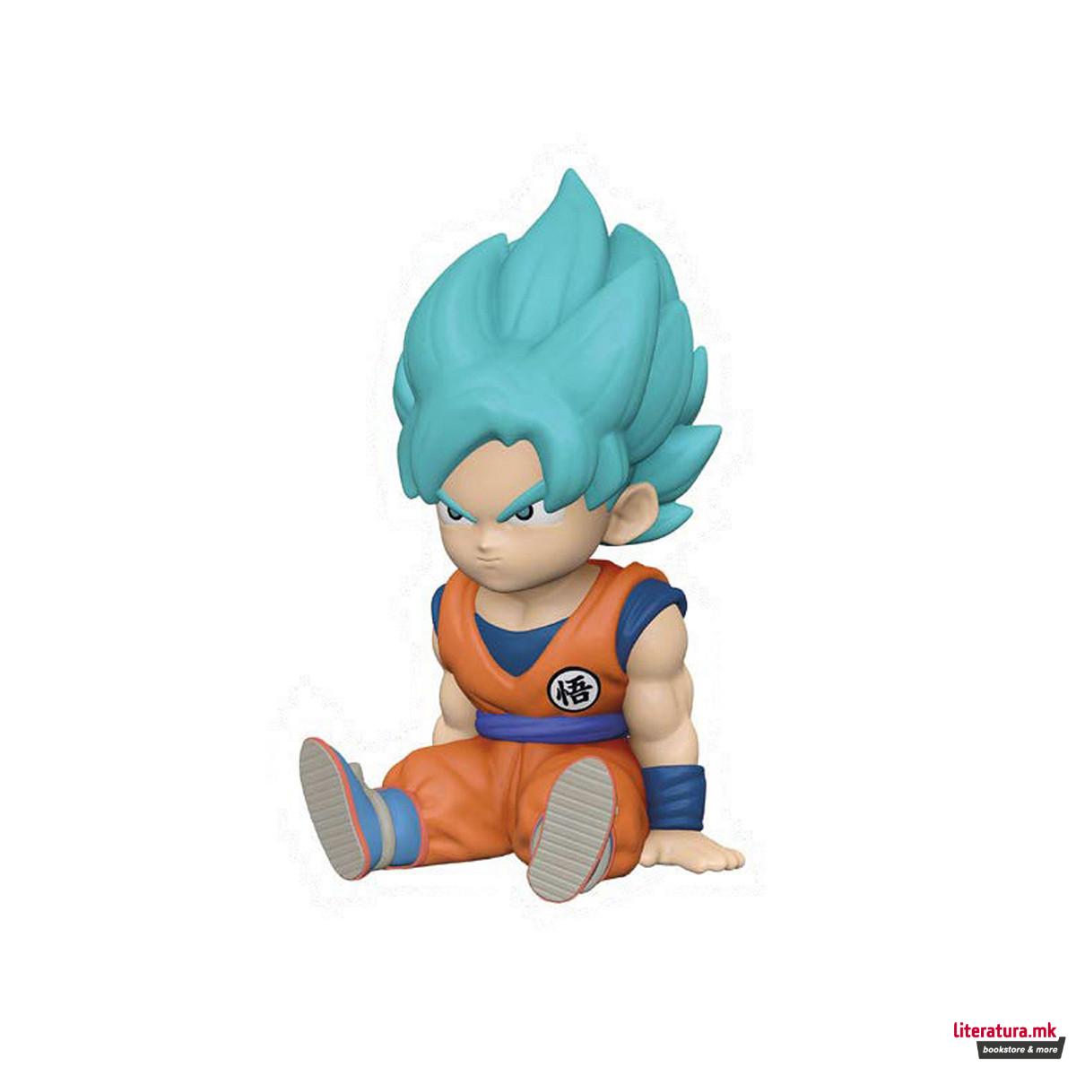 Касичка за пари, Plastoy, Dragon Ball: Son Goku Super Saiyan Blue, 20cm