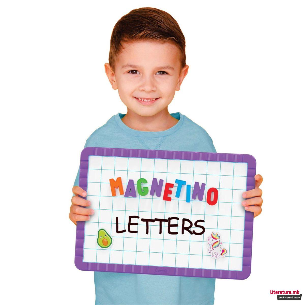 Магнетна табла со букви, Magnetic Letters