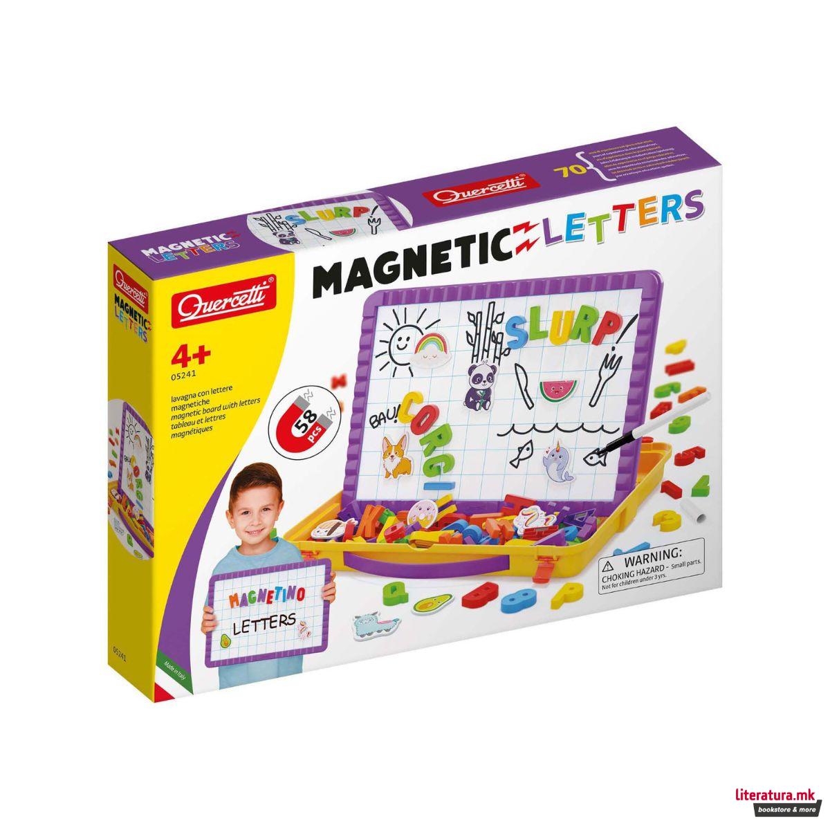 Магнетна табла со букви, Magnetic Letters
