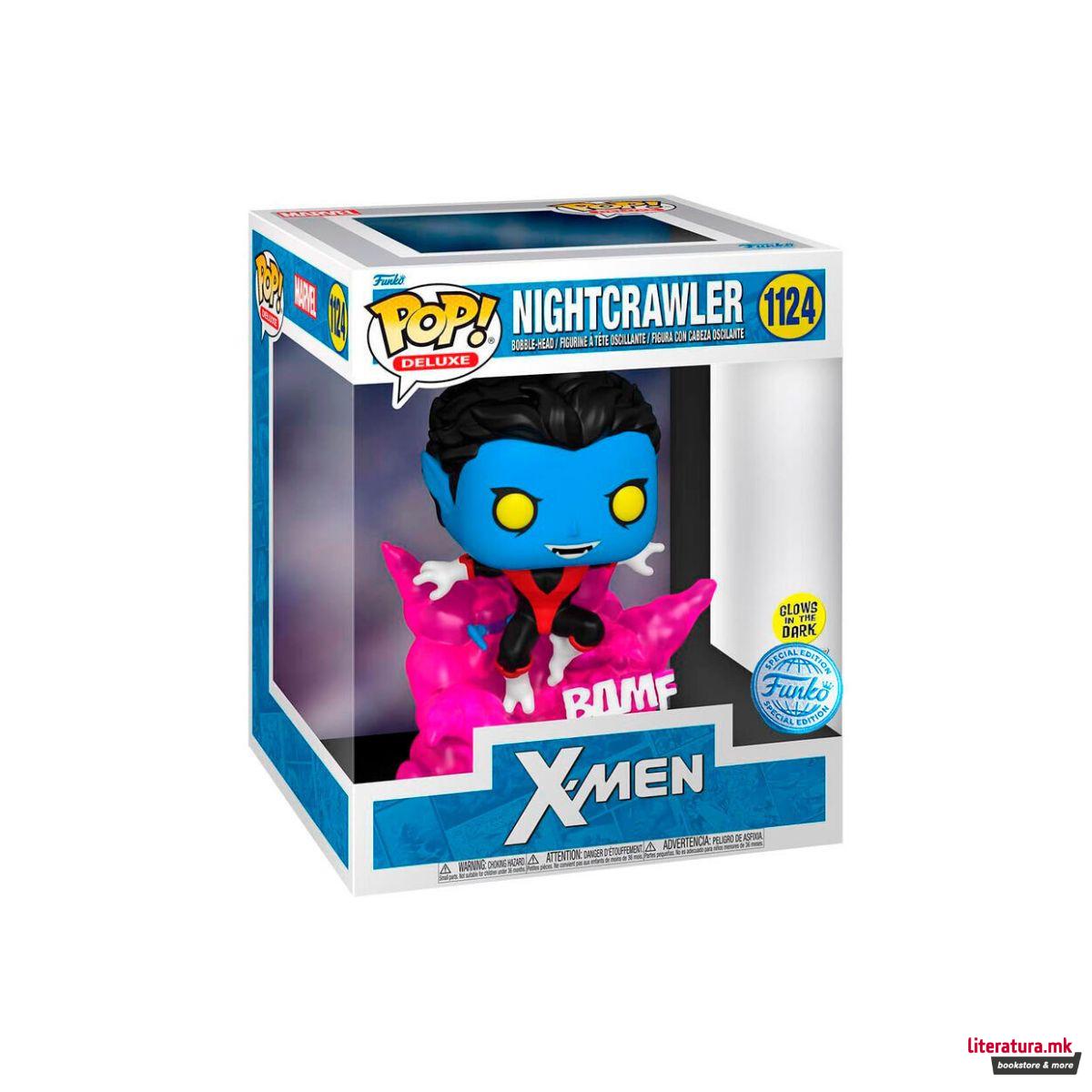 Фигура, Pop! Deluxe, Marvel: X-men - Nightcrawler