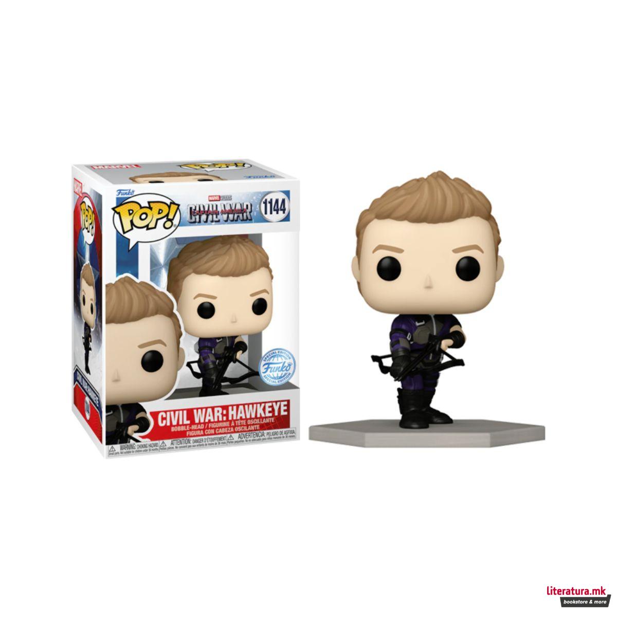 Фигура, Pop!, Marvel: Captain America Civil War - Hawkeye