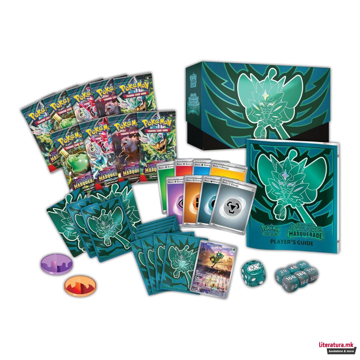 Карти за игра, Scarlet & Violet—Twilight Masquerade Elite Trainer Box