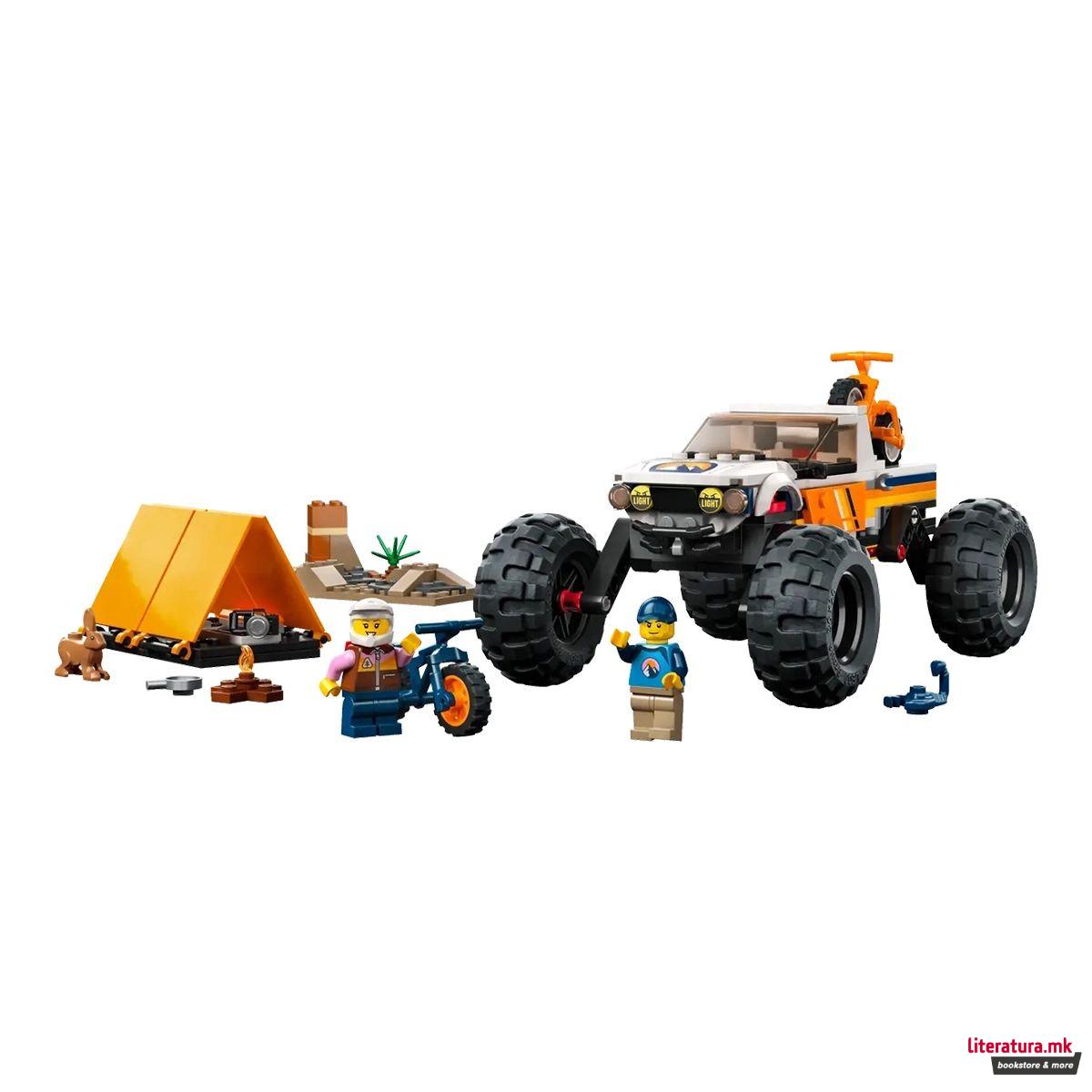 LEGO коцки, City, 4x4 Off-Roader Adventures