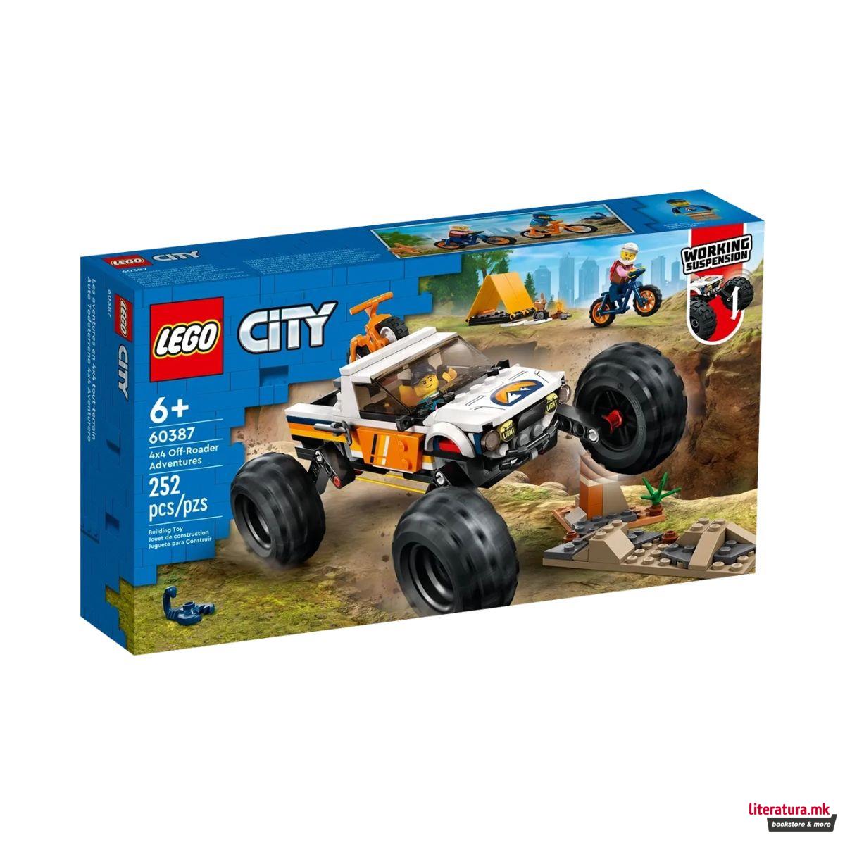 LEGO коцки, City, 4x4 Off-Roader Adventures