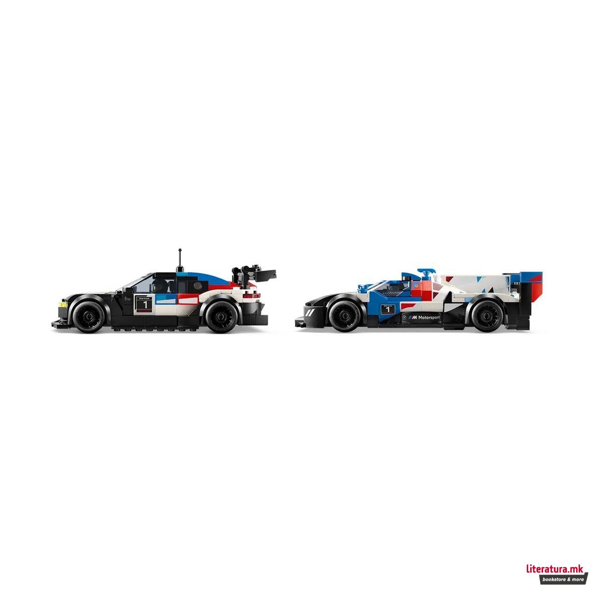 LEGO коцки, Speed Champions, BMW M4 GT3 & BMW M Hybrid V8 Race Cars