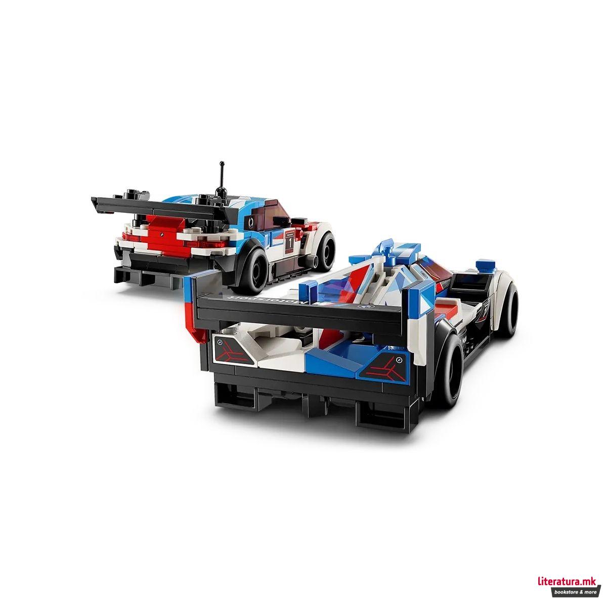 LEGO коцки, Speed Champions, BMW M4 GT3 & BMW M Hybrid V8 Race Cars