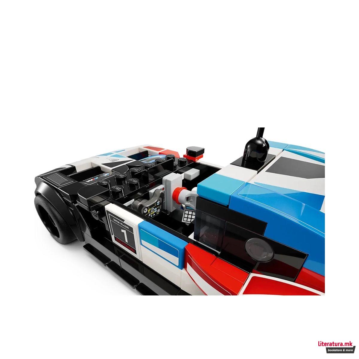 LEGO коцки, Speed Champions, BMW M4 GT3 & BMW M Hybrid V8 Race Cars