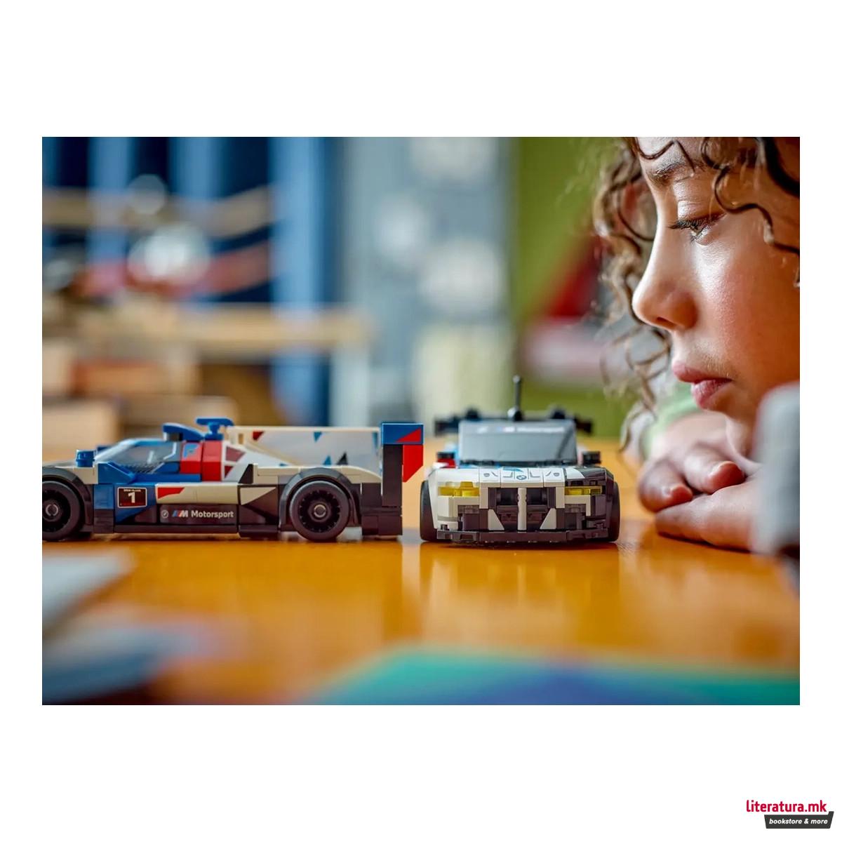 LEGO коцки, Speed Champions, BMW M4 GT3 & BMW M Hybrid V8 Race Cars