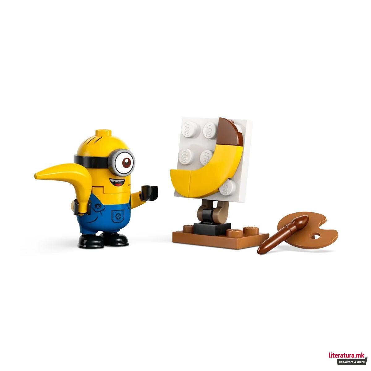LEGO коцки, Despicable Me 4 - Minions and Banana Car
