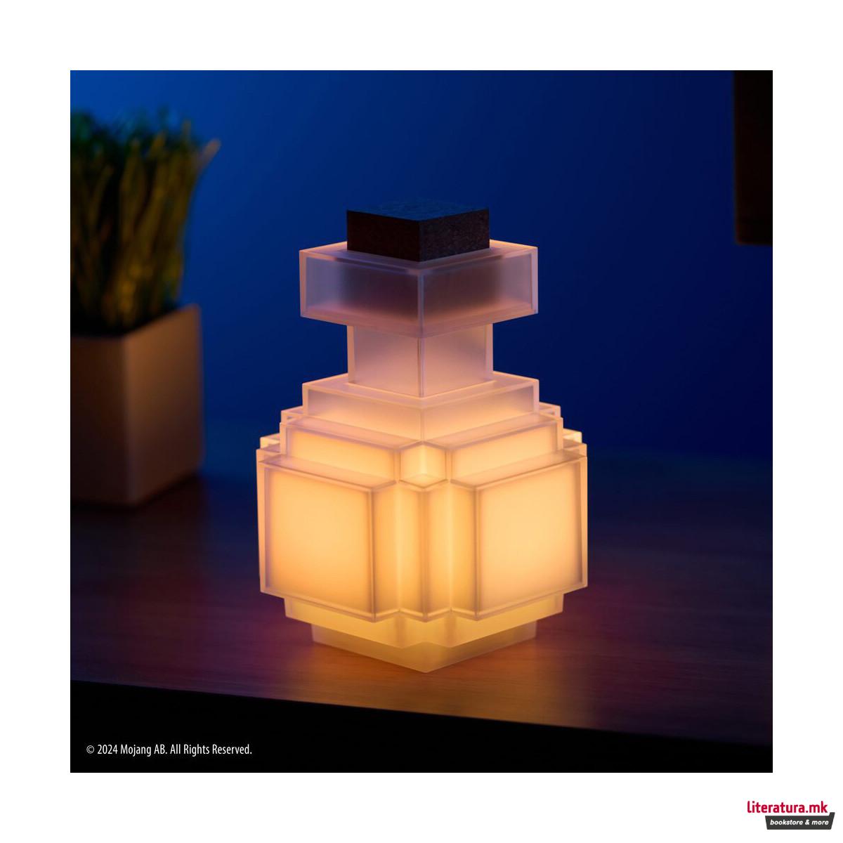 Колекционерска фигура, Minecraft - Illuminating Potion Bottle (Replica)