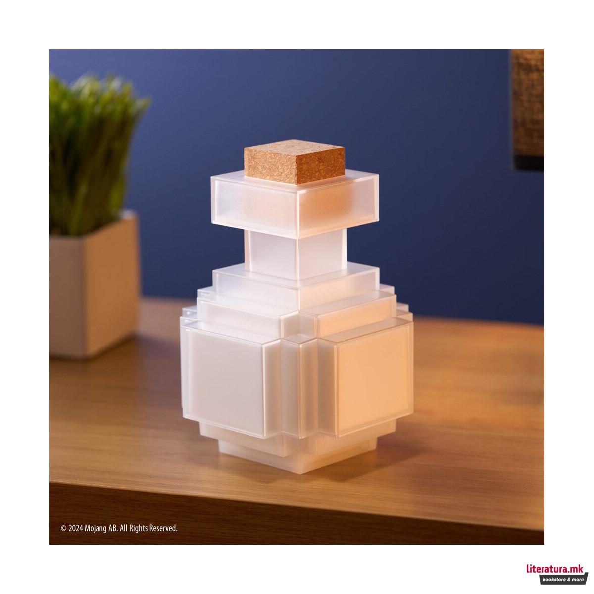 Колекционерска фигура, Minecraft - Illuminating Potion Bottle (Replica)