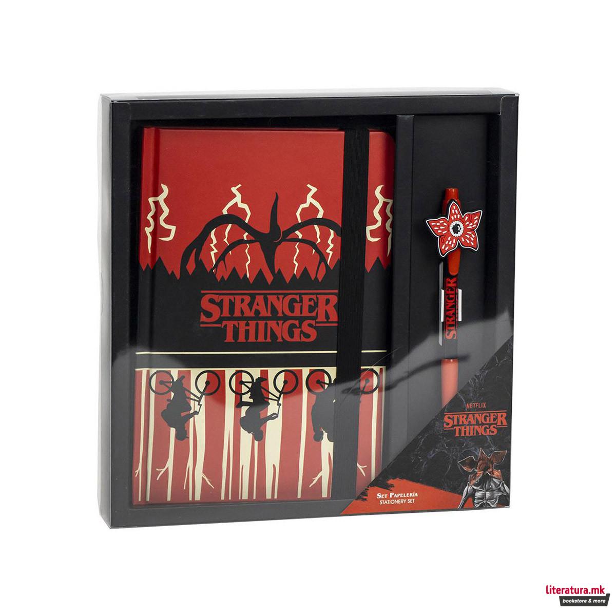 Сет за пишување, Stranger Things
