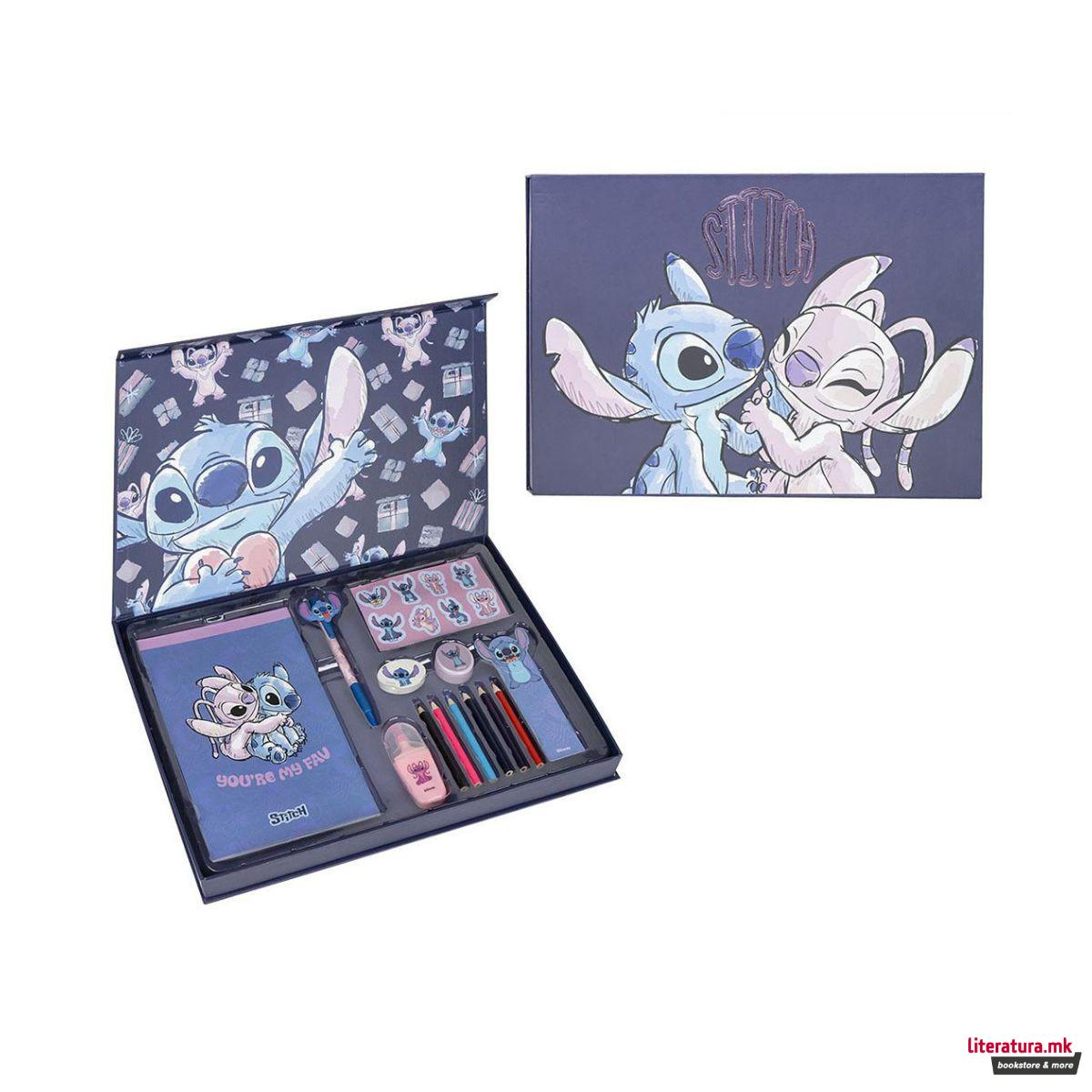 Сет за пишување и цртање, Disney - Stitch
