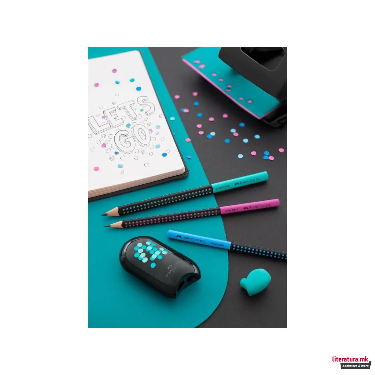 Молив, Grip 2001 Two Tone - black/blue