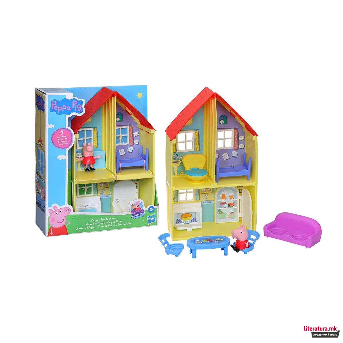 Креативен сет за игра, Peppa Pig - Peppa's Family House