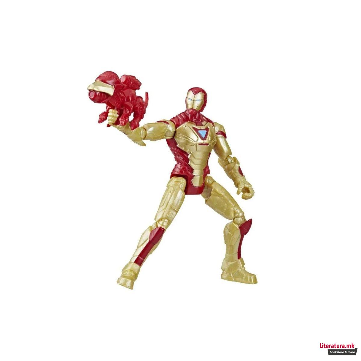 Фигура, Marvel Mech Strike Mechasaurs - Iron Man