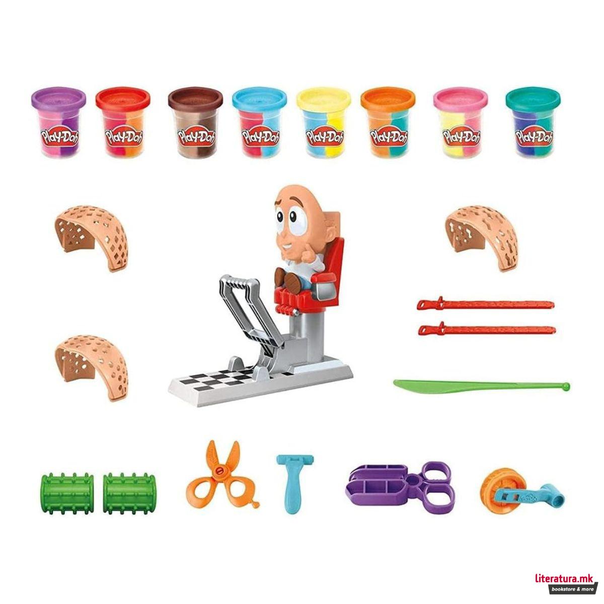 Креативен сет за игра, Play-Doh Crazy Cuts Stylist Set