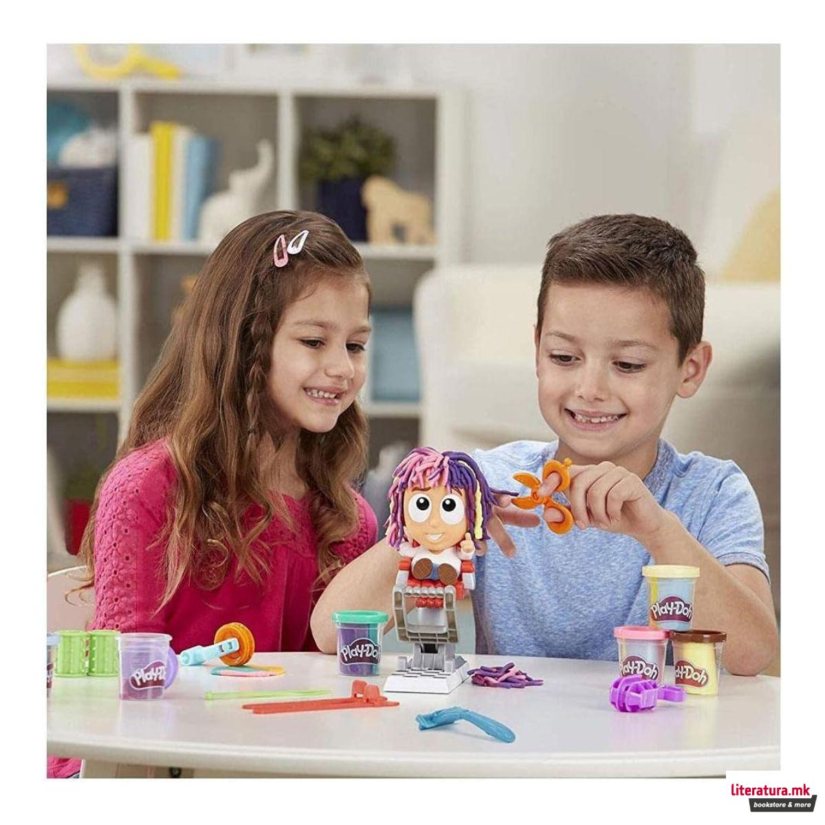 Креативен сет за игра, Play-Doh Crazy Cuts Stylist Set