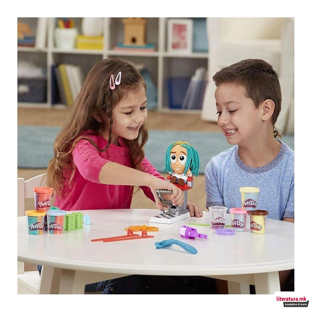 Креативен сет за игра, Play-Doh Crazy Cuts Stylist Set