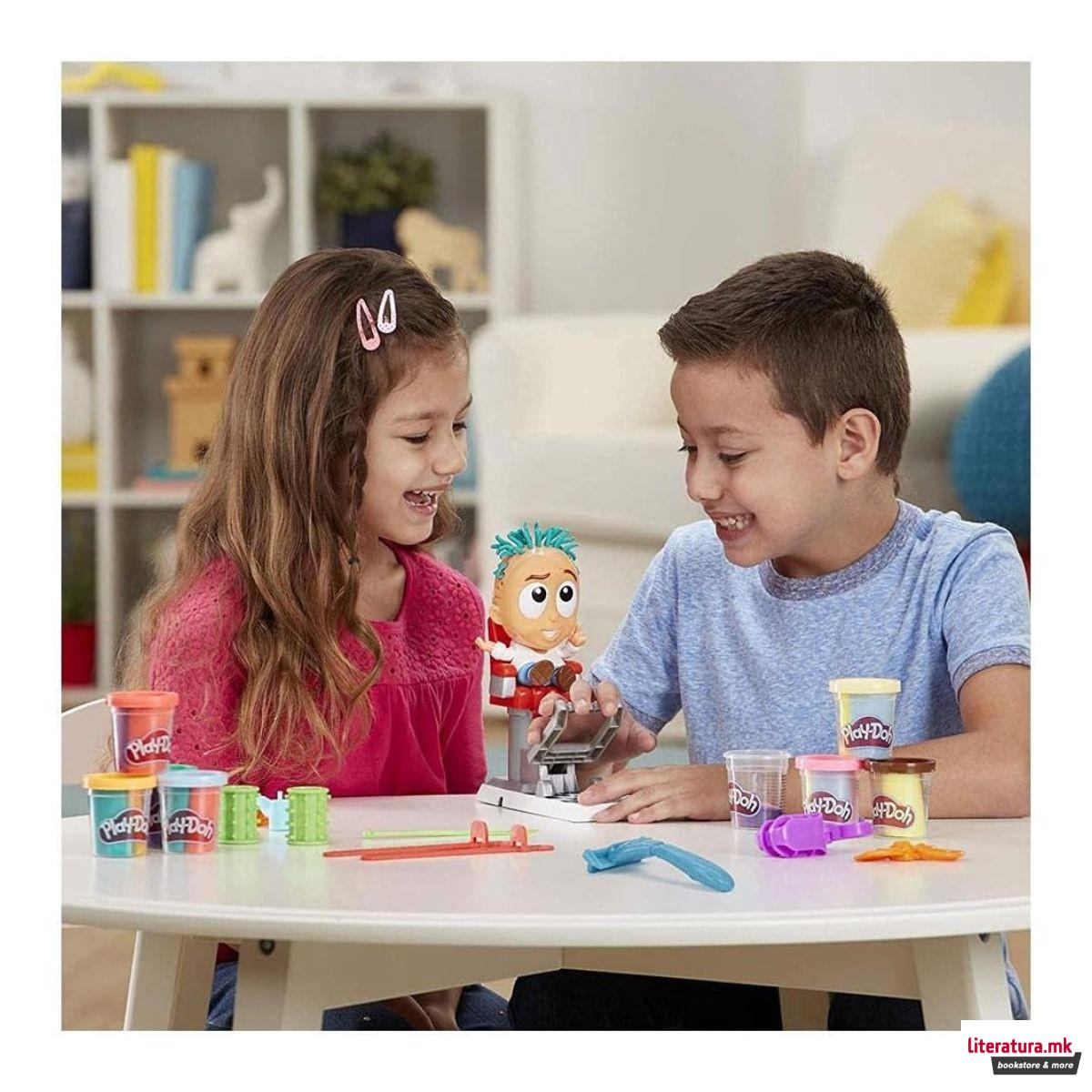 Креативен сет за игра, Play-Doh Crazy Cuts Stylist Set
