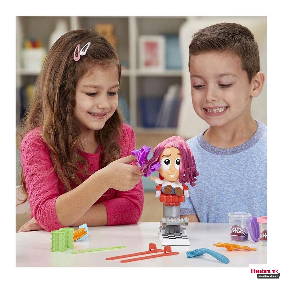 Креативен сет за игра, Play-Doh Crazy Cuts Stylist Set
