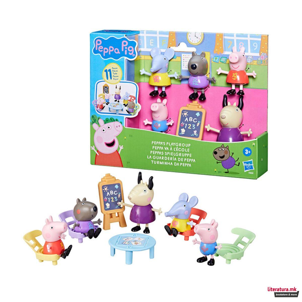 Креативен сет за игра, Peppa Pig - Peppa's Playgroup 