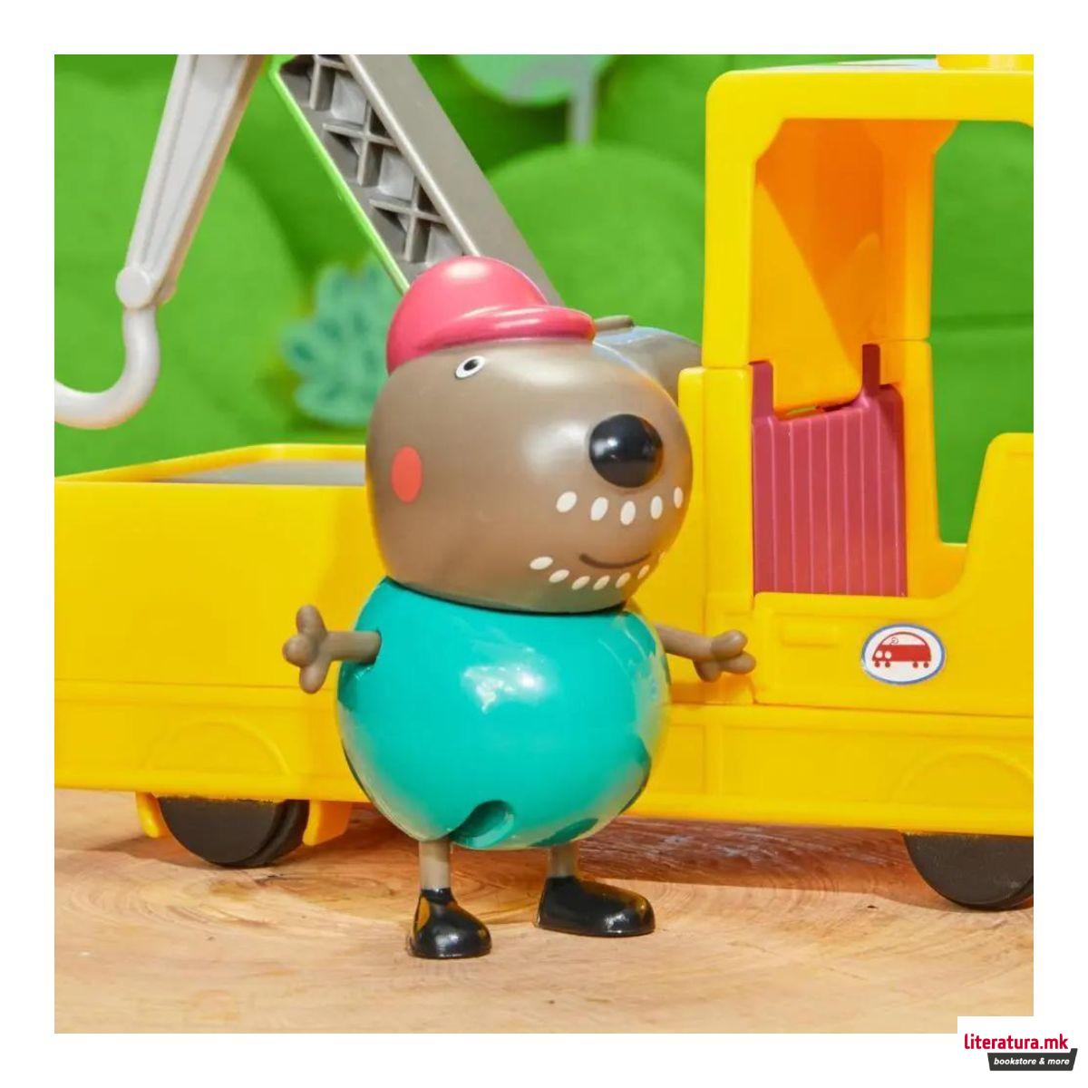 Креативен сет за игра, Peppa Pig - Granddad Dog's Tow Truck