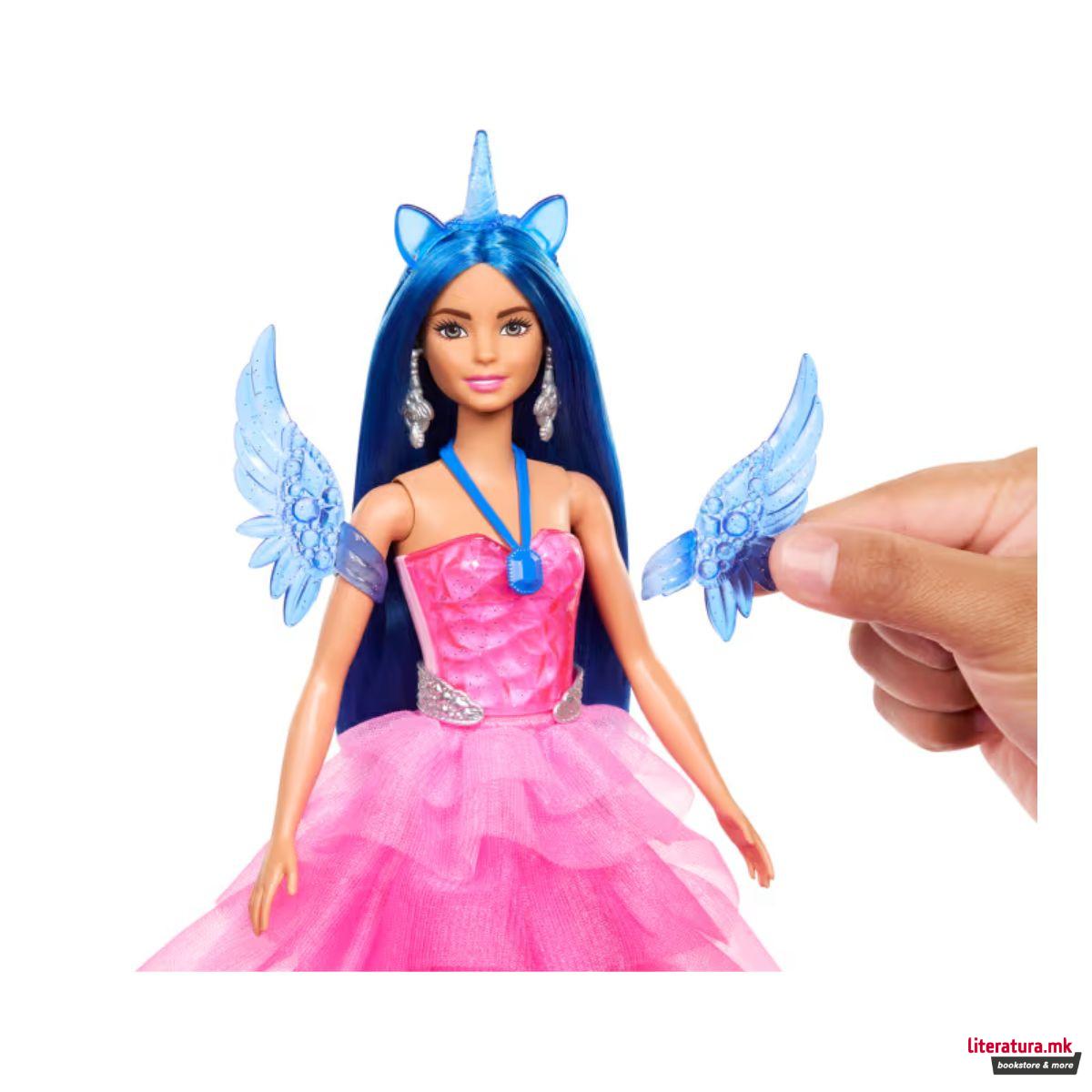 Барби Кукла, Barbie Unicorn Blue (65th Anniversary)
