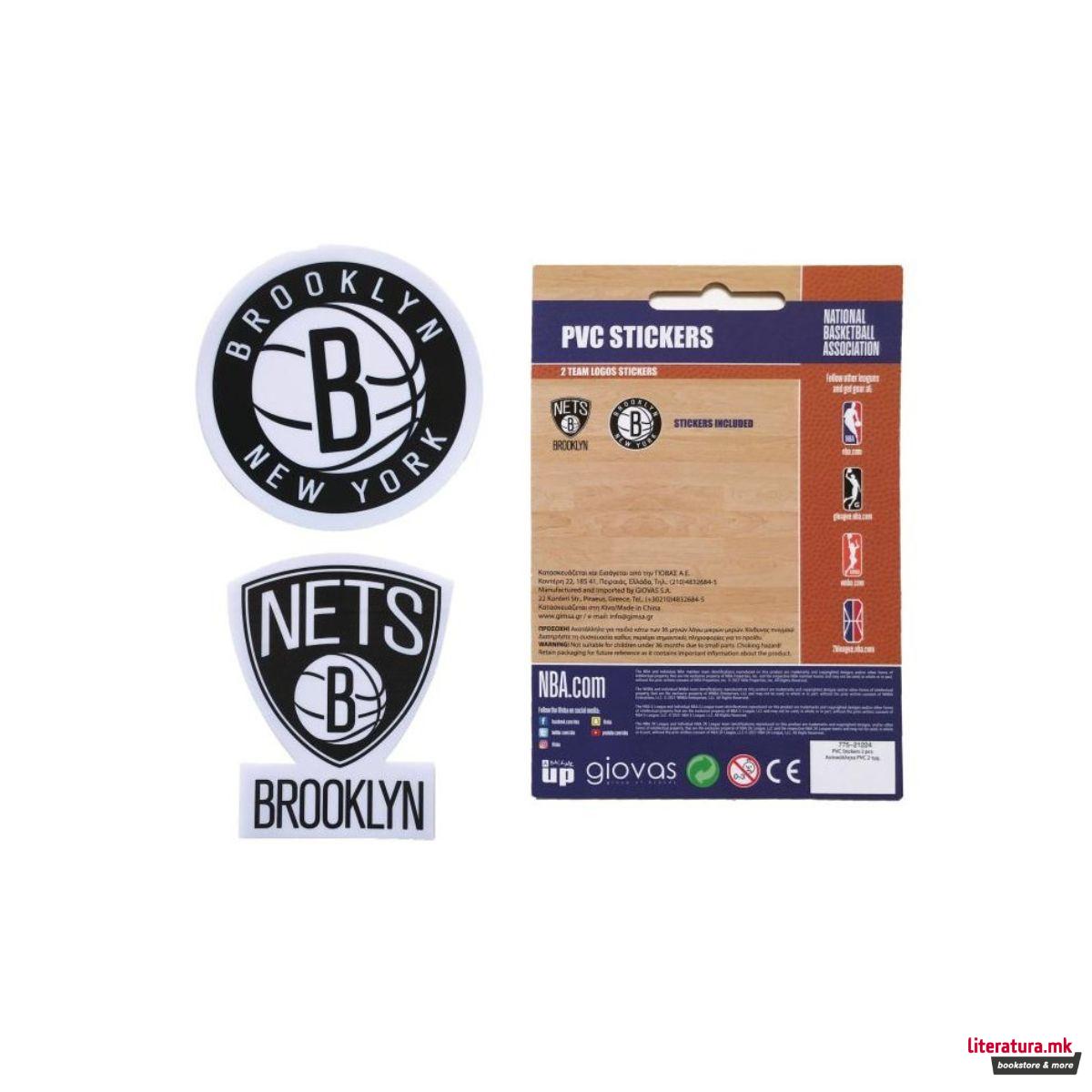 Сет стикери, NBA: Brooklyn Nets