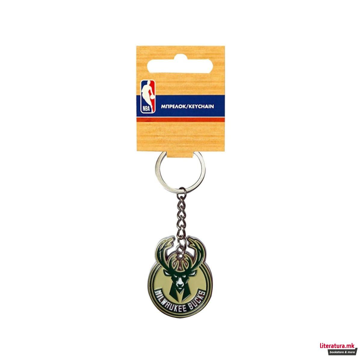 Приврзок за клучеви, NBA: Milwaukee Bucks лого