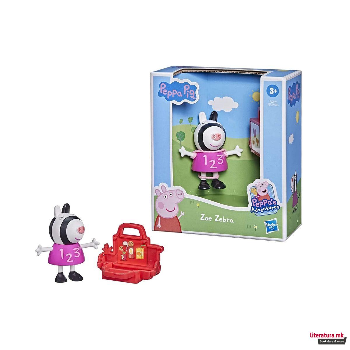 Сет фигури, Peppa Pig - Zoe Zebra