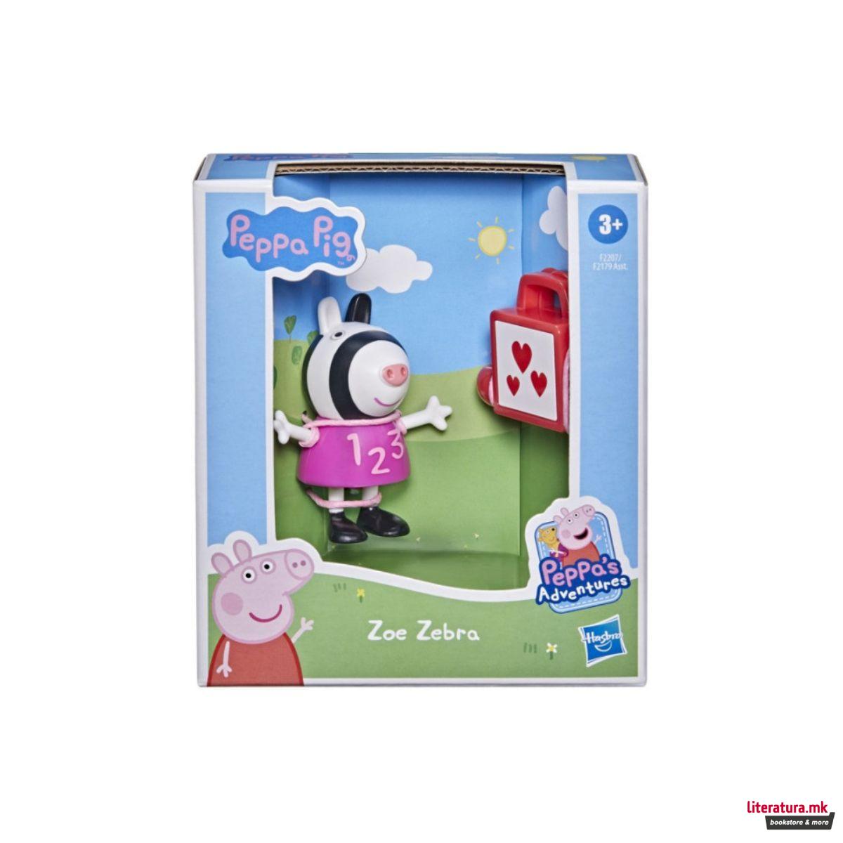 Сет фигури, Peppa Pig - Zoe Zebra