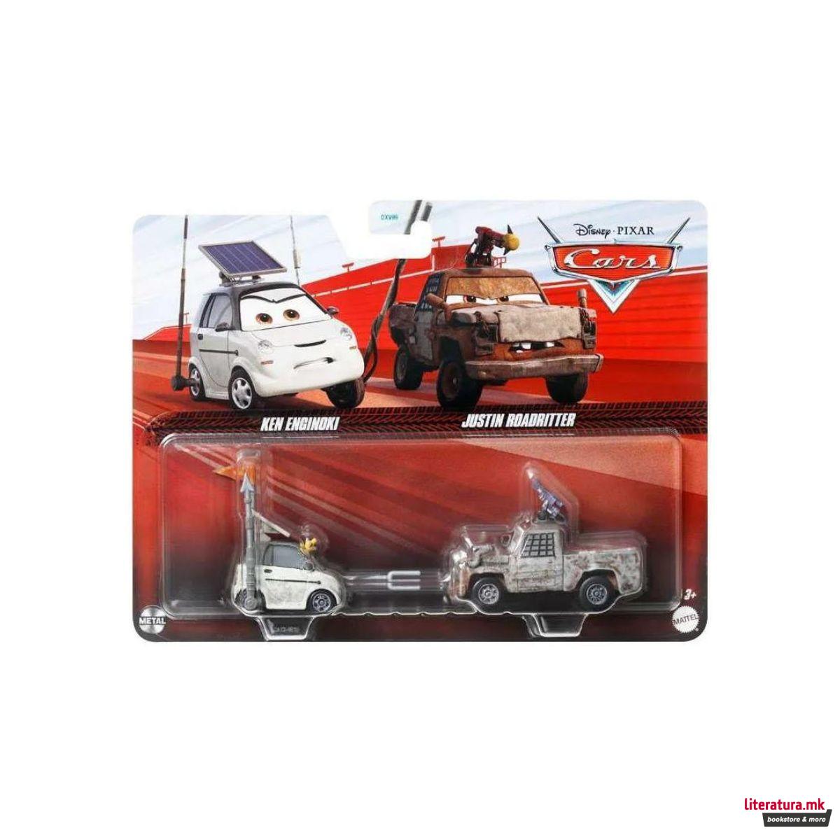 Сет фигури, Disney Pixar: Cars - Ken Enginoki & Justin Roadritter 