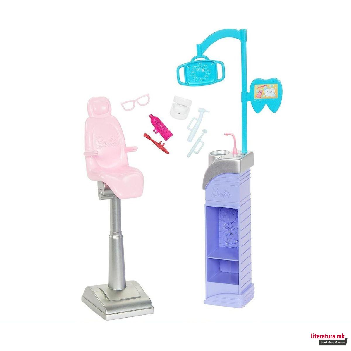 Сет за игра, Barbie: You Can Be Anything - Dentist Blonde