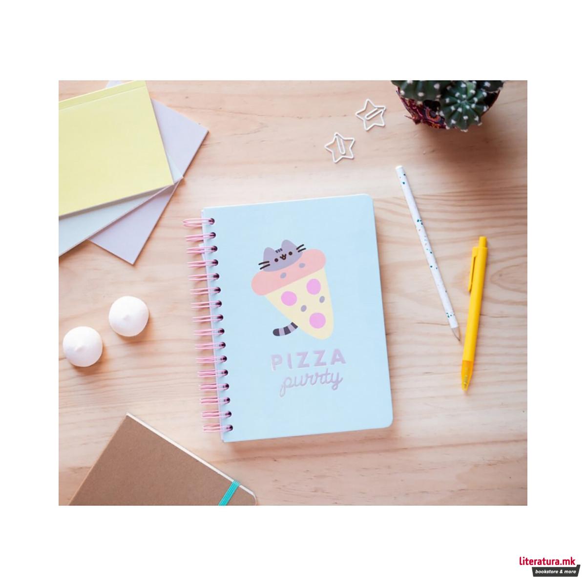Нотес, Pusheen - Pizza Purrty, A5