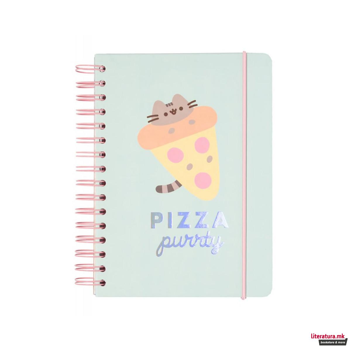 Нотес, Pusheen - Pizza Purrty, A5