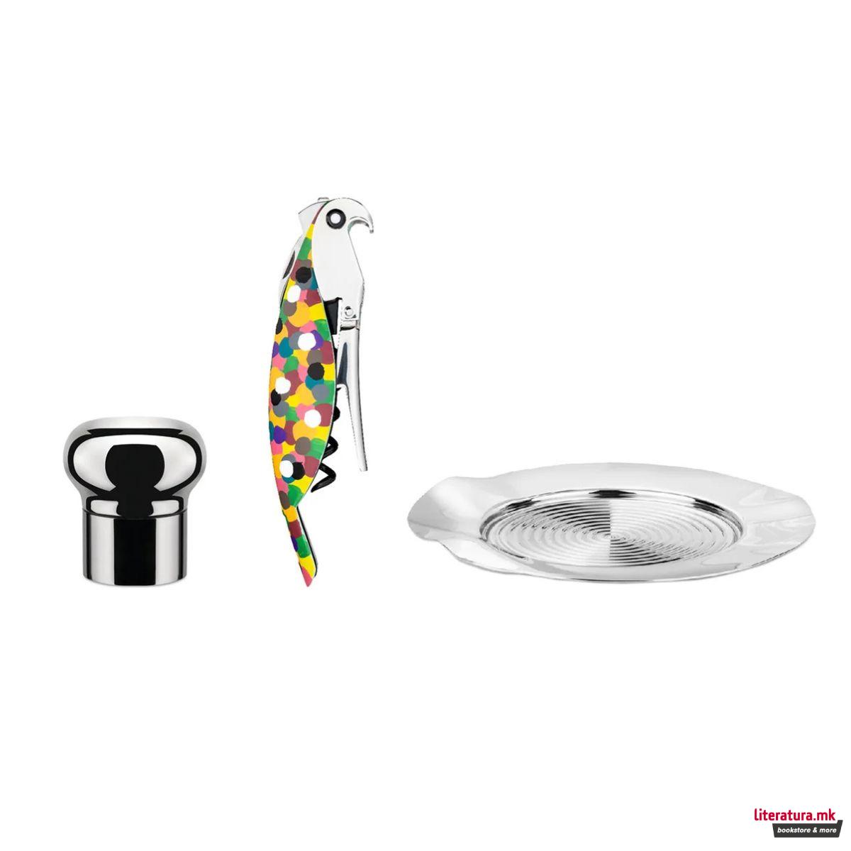 Гифт сет за вино 'Alessi & Wine'