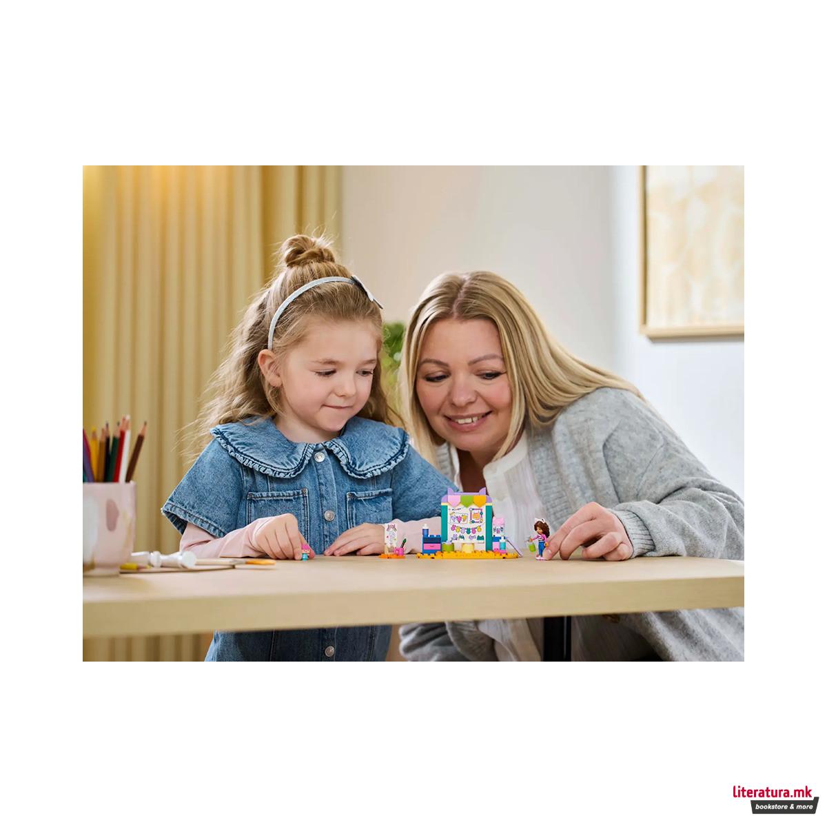 LEGO коцки, Gabby's Dollhouse, Crafting with Baby Box