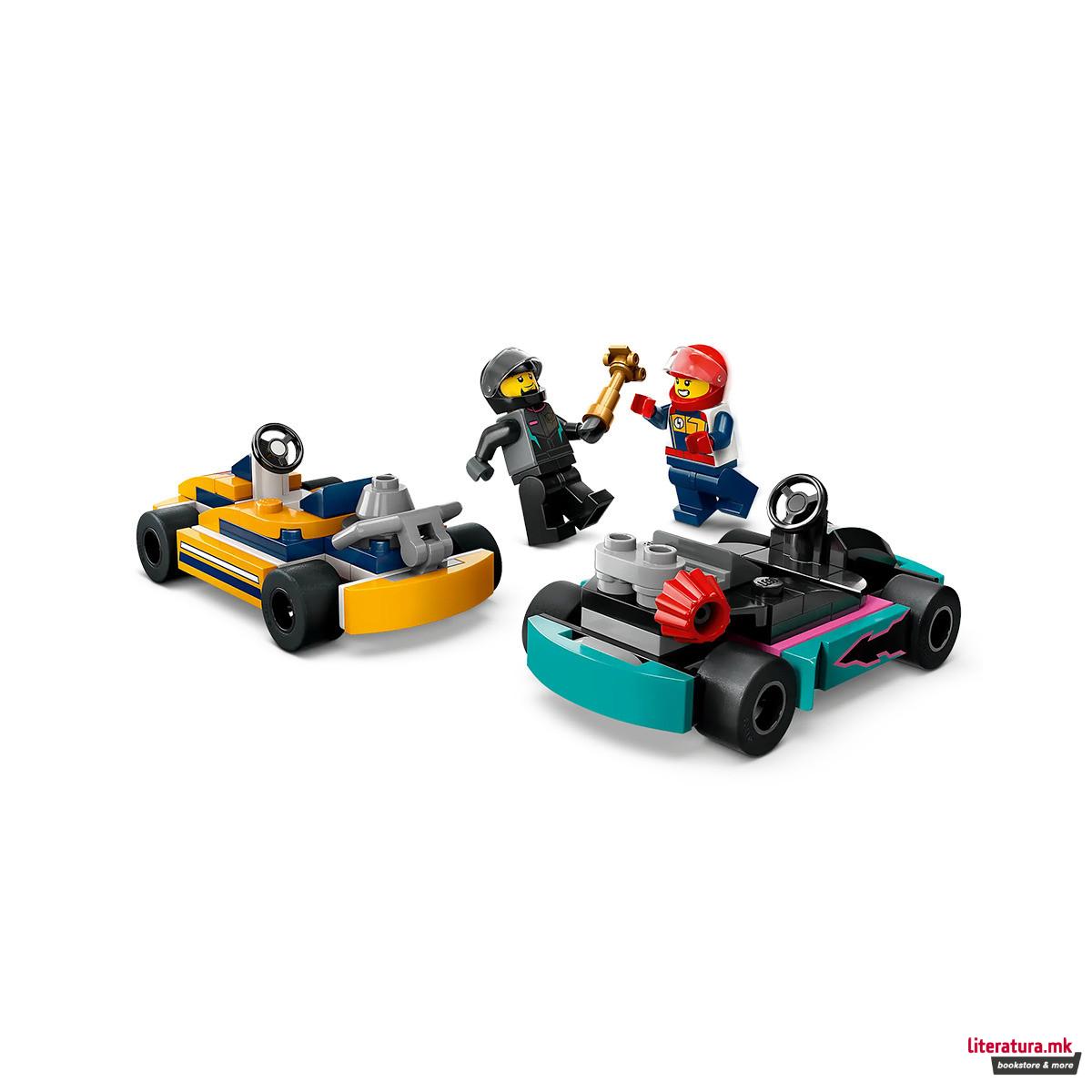 LEGO коцки, City, Go-Karts and Race Drivers