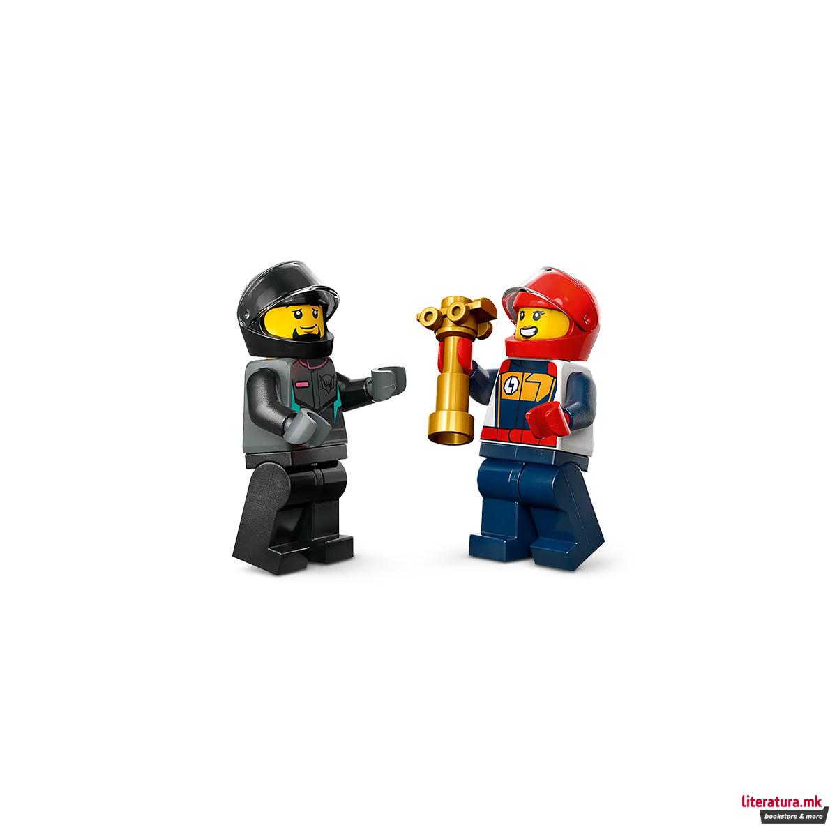 LEGO коцки, City, Go-Karts and Race Drivers