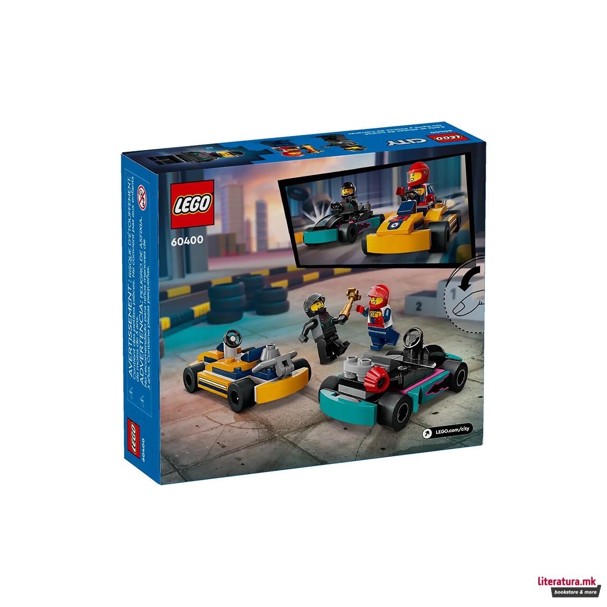 LEGO коцки, City, Go-Karts and Race Drivers