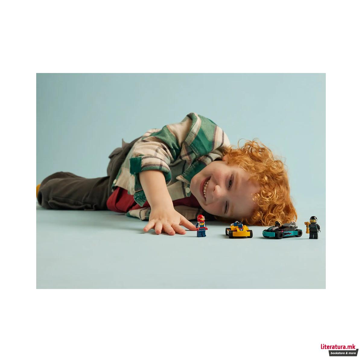 LEGO коцки, City, Go-Karts and Race Drivers