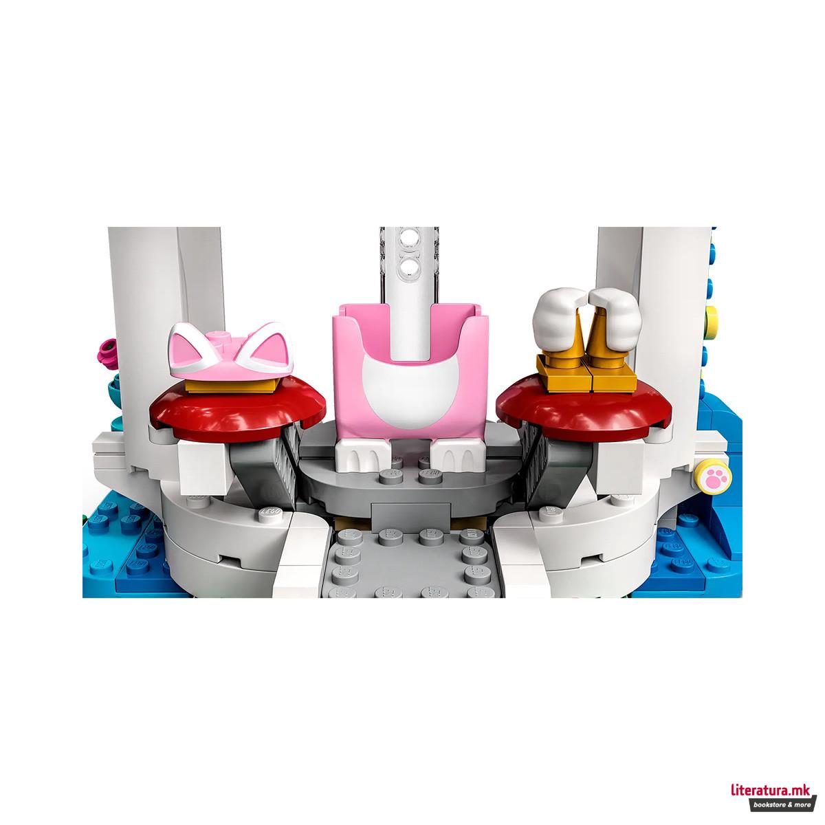 LEGO коцки, Super Mario, Cat Peach Suit and Frozen Tower Expansion Set