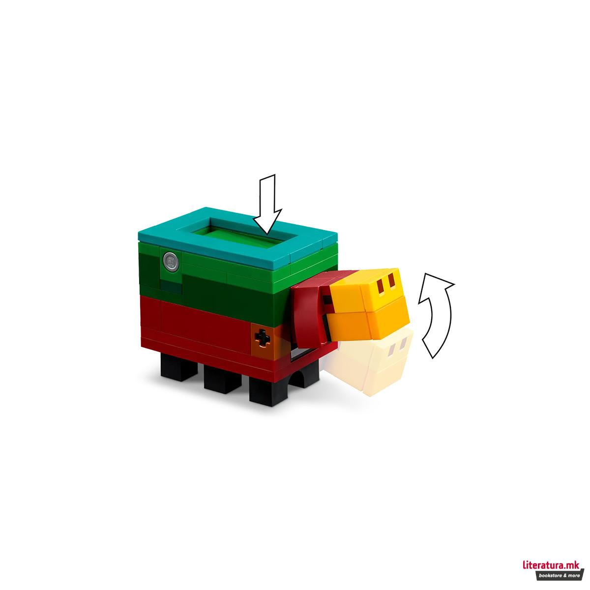 LEGO коцки, Minecraft, The Cherry Blossom Garden 