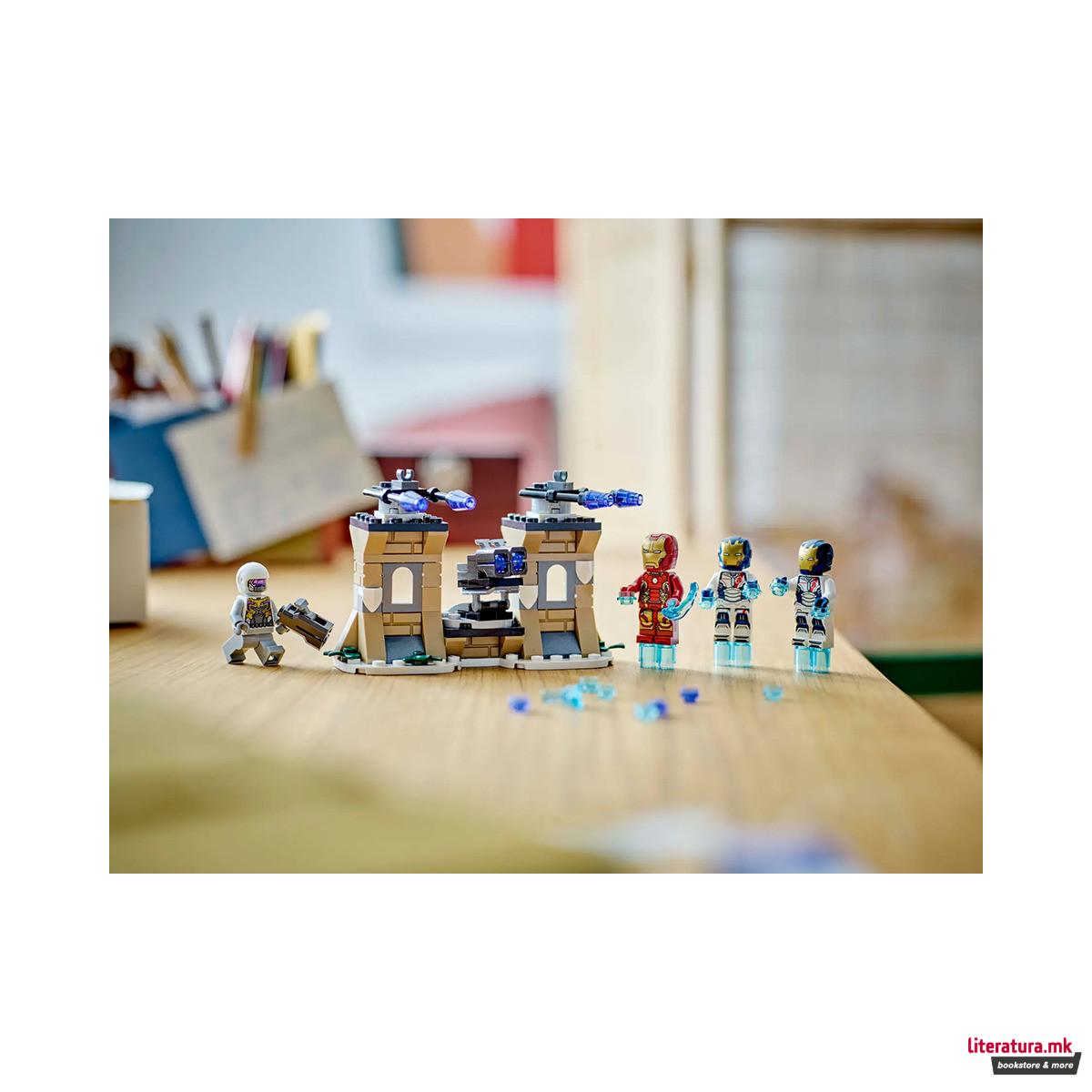 LEGO коцки, Marvel, Iron Man & Iron Legion vs. Hydra Soldier