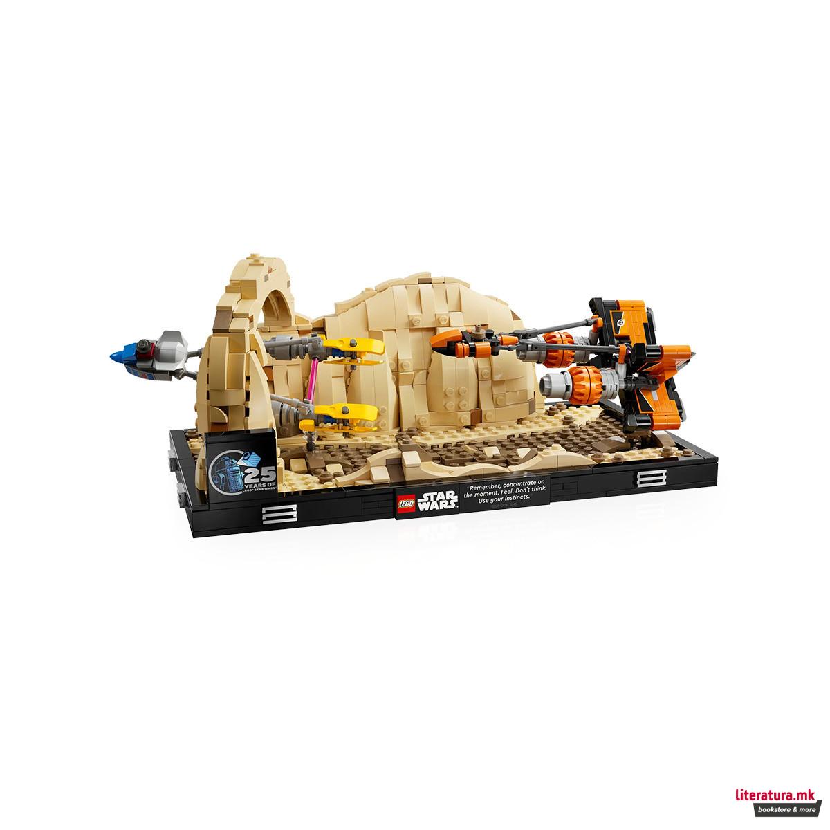 LEGO коцки, Star Wars, Mos Espa Podrace™ Diorama