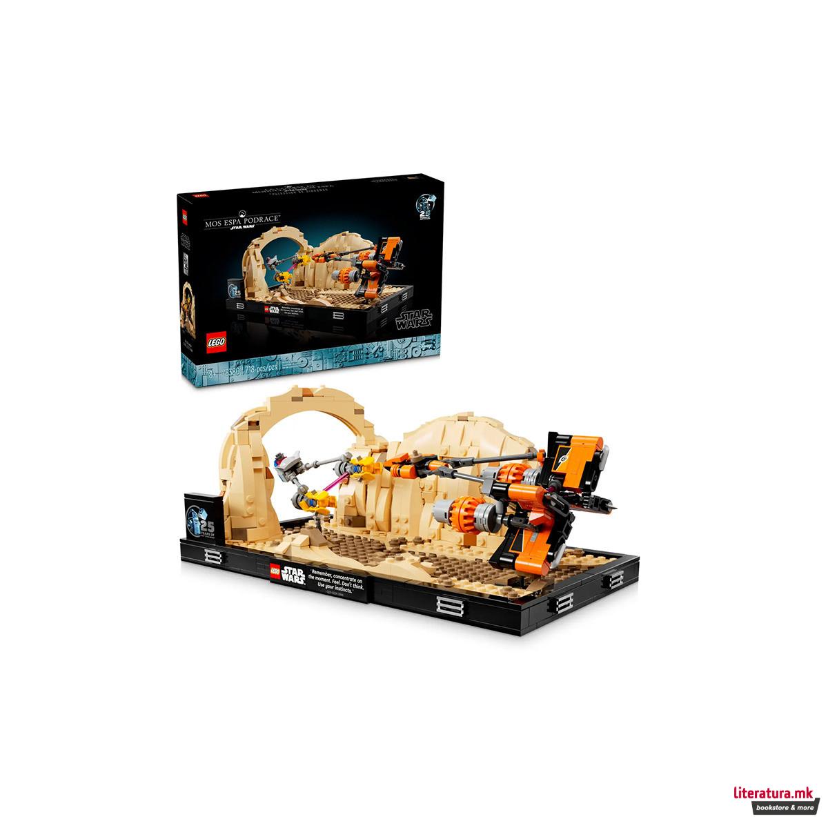 LEGO коцки, Star Wars, Mos Espa Podrace™ Diorama