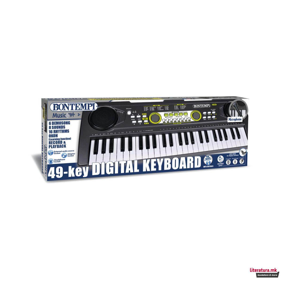 Дигитална клавијатура, Music, 49 клавиши