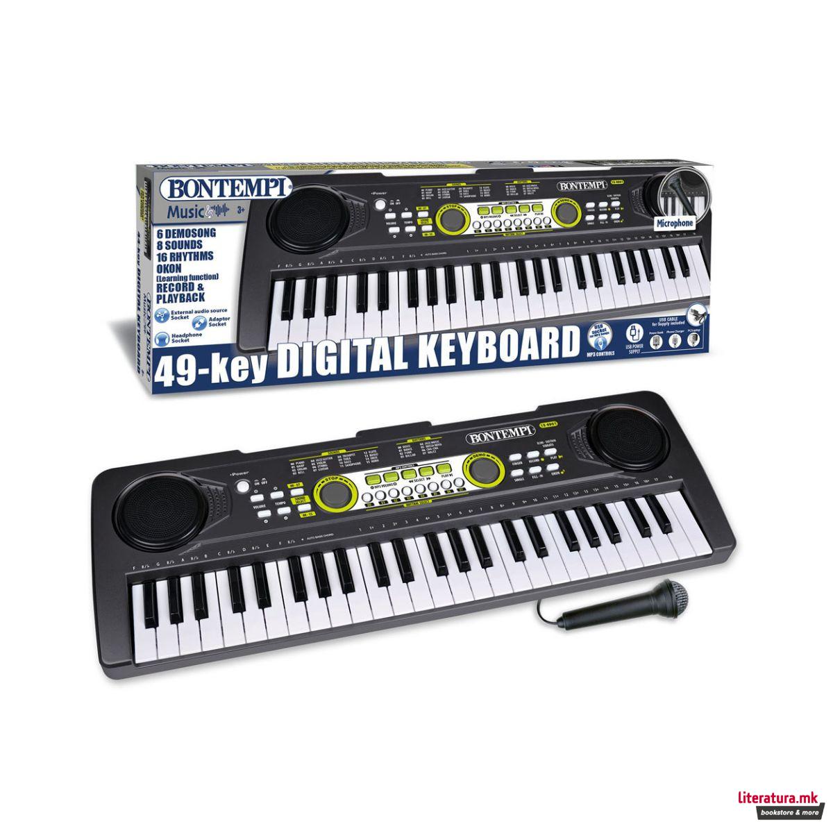 Дигитална клавијатура, Music, 49 клавиши