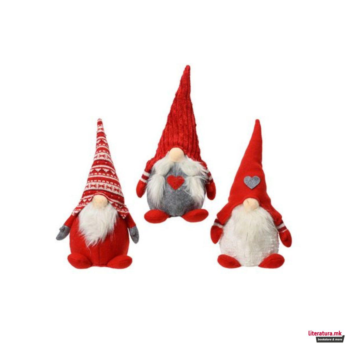 Декоративна фигура, Gnome, 30 cm, 3 дизајни